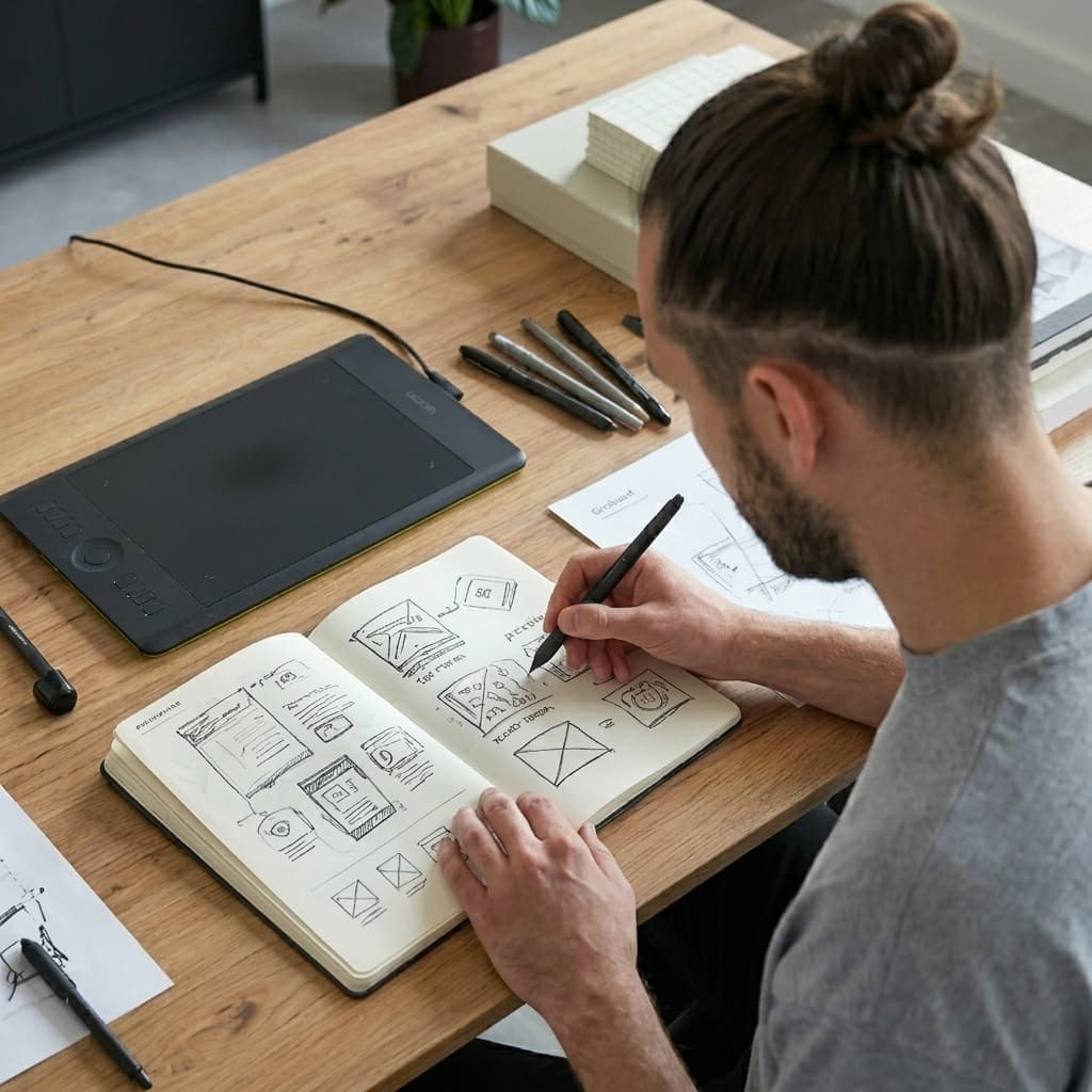 Sacha Barre — process de création graphique