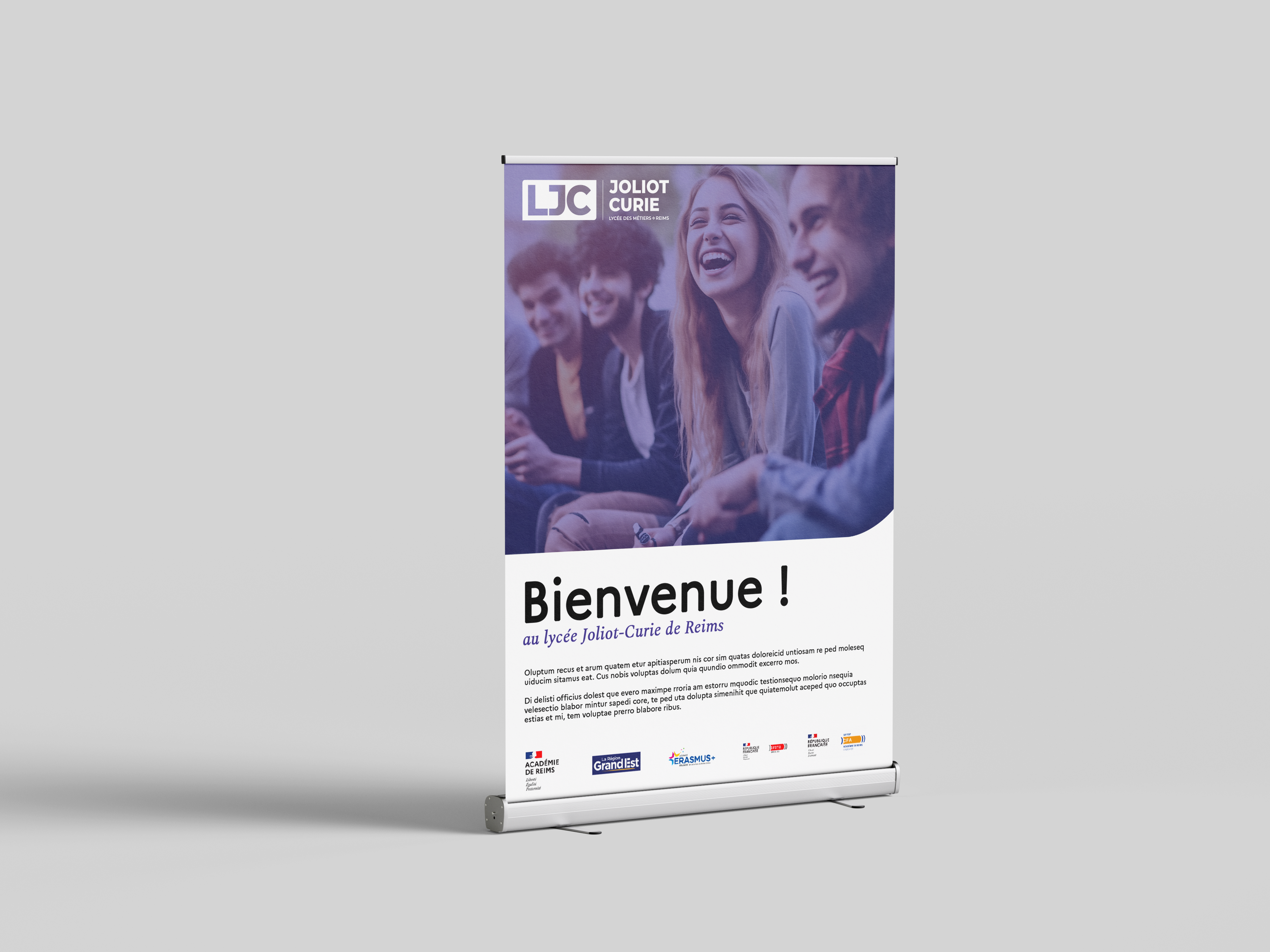 Lycée Joliot-Curie de Reims — visuel